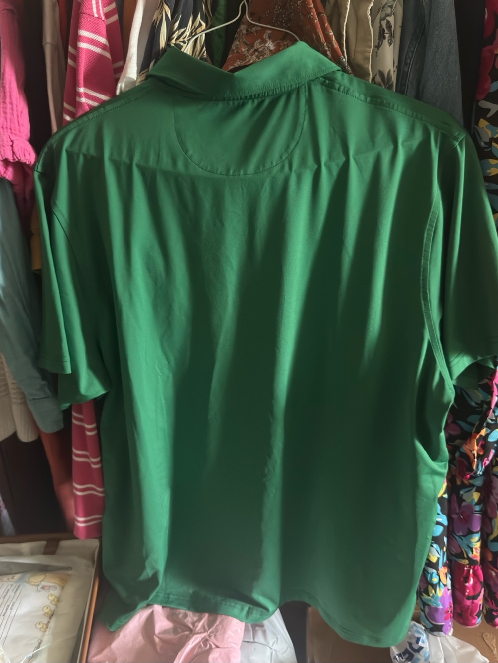 Masters Green Performance Polo Shirt - Picture 4 of 6
